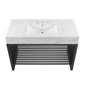 Gridiron 48" Bathroom Vanity by Modway