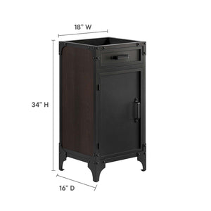 Steamforge 18" Bathroom Vanity Cabinet (Sink Basin Not Included) by Modway