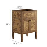 Elysian 24" Wood Bathroom Vanity Cabinet by Modway