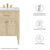 Elysian 24" Wood Bathroom Vanity Cabinet by Modway