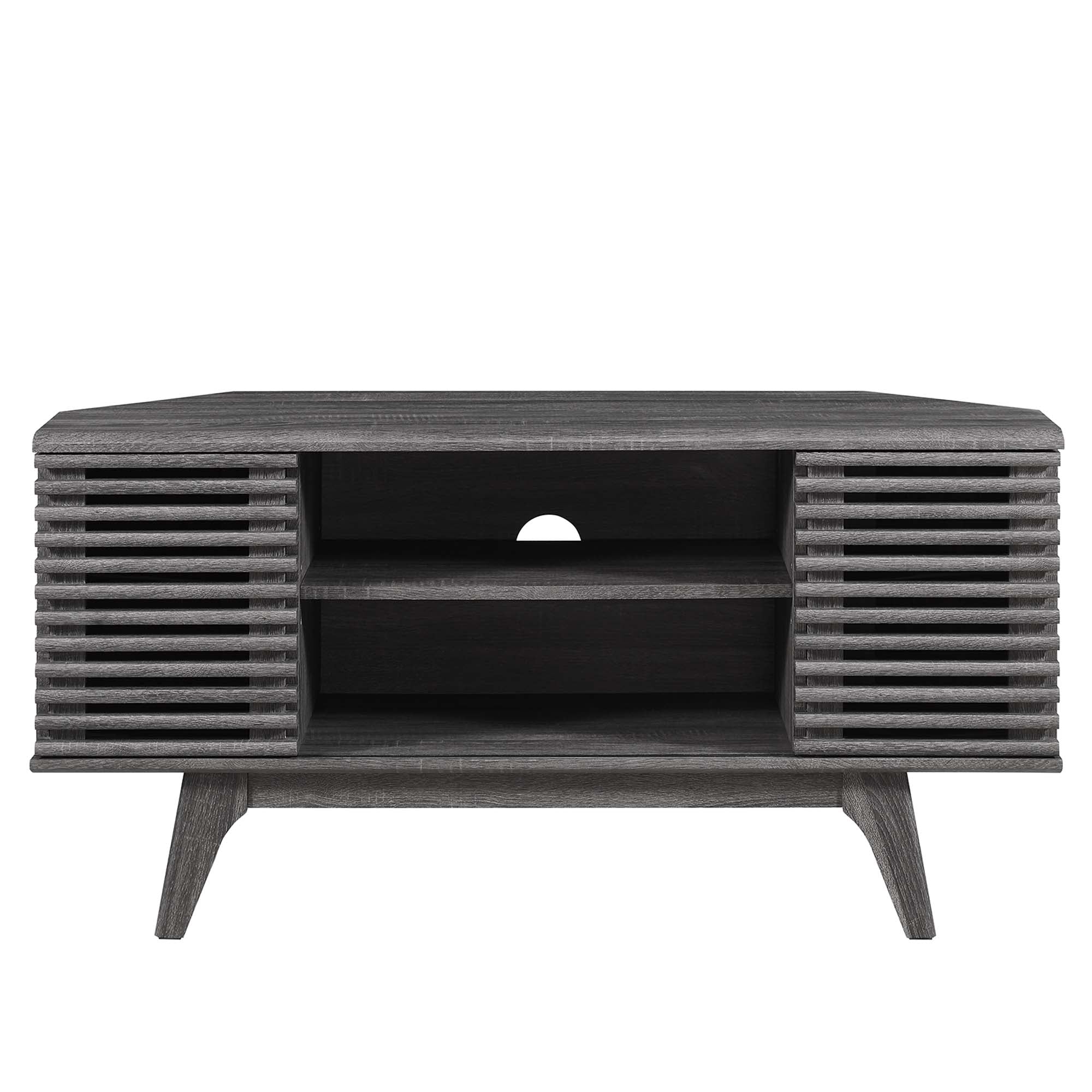 MODWAY Render 46 in. Corner TV Stand - Thumbnail 4