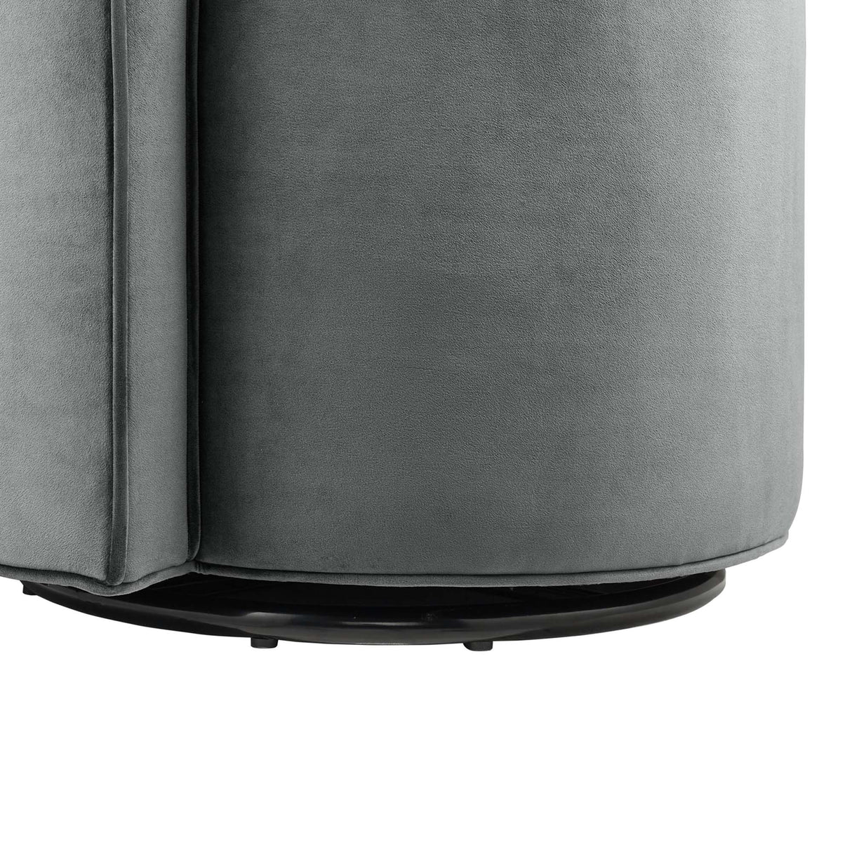 Della Performance Velvet Fabric Swivel Chair by Modway