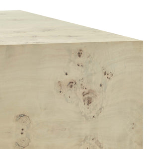 Cosmos 36" Square Burl Wood Coffee Table by Modway
