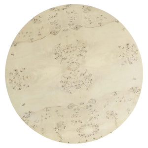 Cosmos 35" Round Burl Wood Coffee Table by Modway