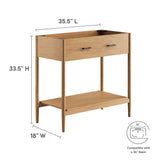 Zaire 36" Bathroom Vanity Cabinet (Sink Basin Not Included) by Modway