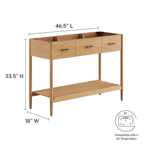 Zaire 48-Inch Single Sink Bathroom Vanity Cabinet
