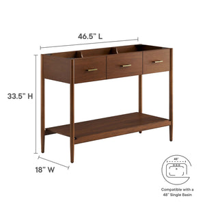 Zaire 48-Inch Single Sink Bathroom Vanity Cabinet