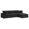 Commix 4-Piece Down Filled Overstuffed Boucle Fabric Sectional Sofa by Modway