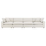 Commix Down Filled Overstuffed Boucle Fabric 4-Seater Sofa by Modway