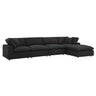 Commix 5-Piece Overstuffed Boucle Fabric Sectional Sofa by Modway