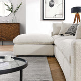 Commix 5-Piece Overstuffed Boucle Fabric Sectional Sofa by Modway