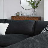 Commix 5-Piece Down Filled Overstuffed Boucle Fabric Sectional Sofa by Modway