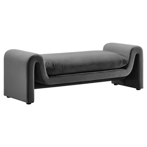 Waverly Performance Velvet Bench by Modway