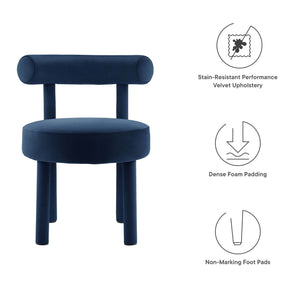 Toulouse Performance Velvet Dining Chair by Modway
