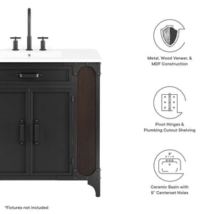 Steamforge 36" Bathroom Vanity by Modway