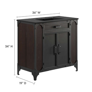 Steamforge 36" Bathroom Vanity by Modway