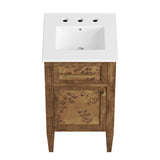 Elysian 18" Wood Bathroom Vanity by Modway