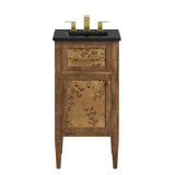 Elysian 18" Wood Bathroom Vanity by Modway