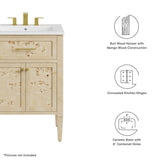 Elysian 24" Wood Bathroom Vanity by Modway