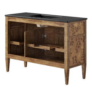 Elysian 48" Wood Single Sink Bathroom Vanity by Modway