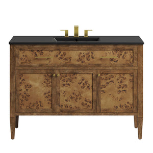 Elysian 48" Wood Single Sink Bathroom Vanity by Modway