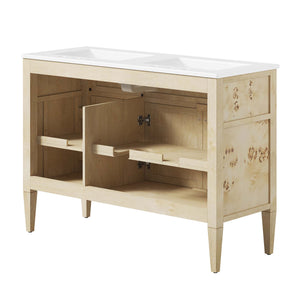 Elysian 48" Double Sink Bathroom Vanity by Modway