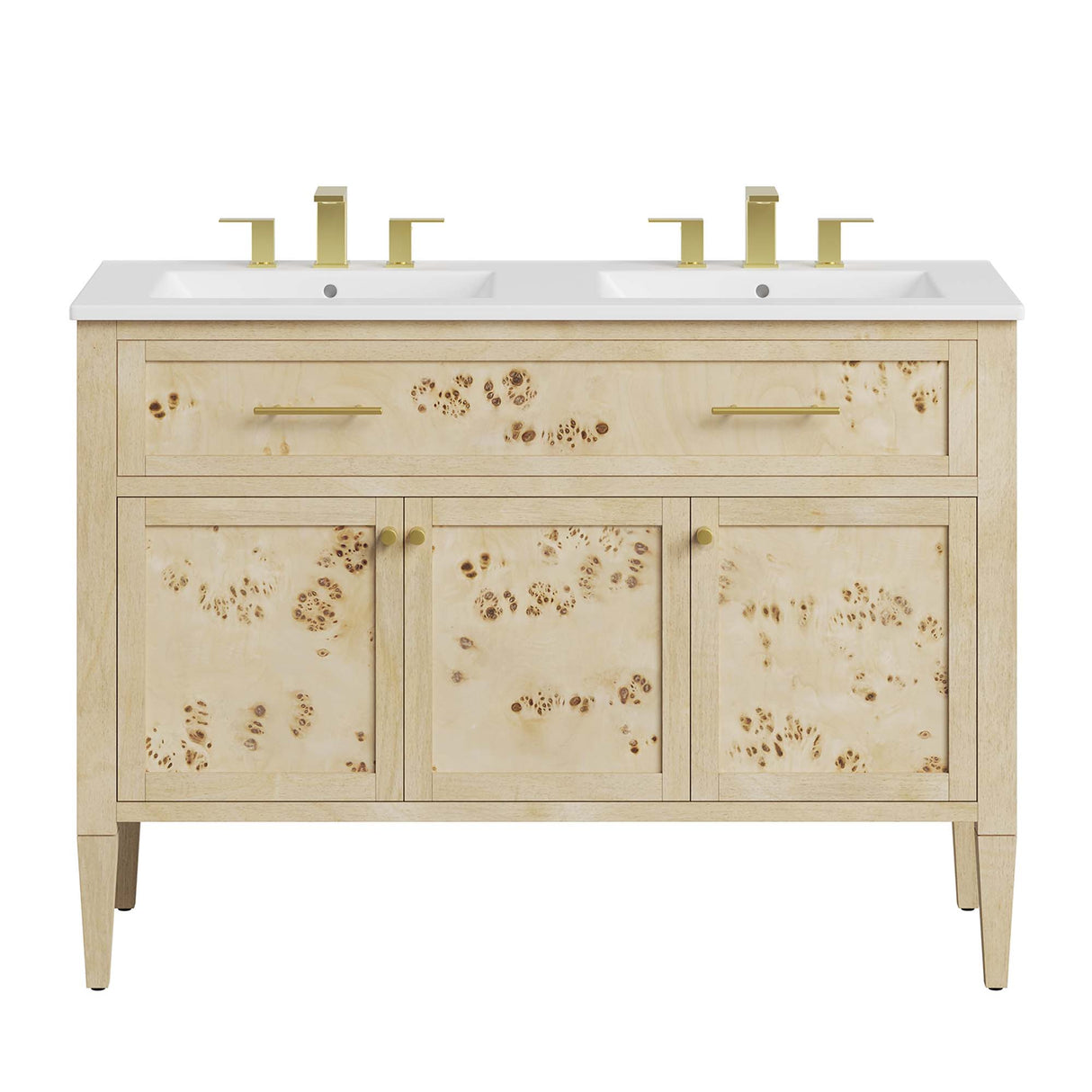 Elysian 48" Double Sink Bathroom Vanity by Modway