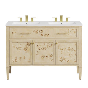 Elysian 48" Double Sink Bathroom Vanity by Modway
