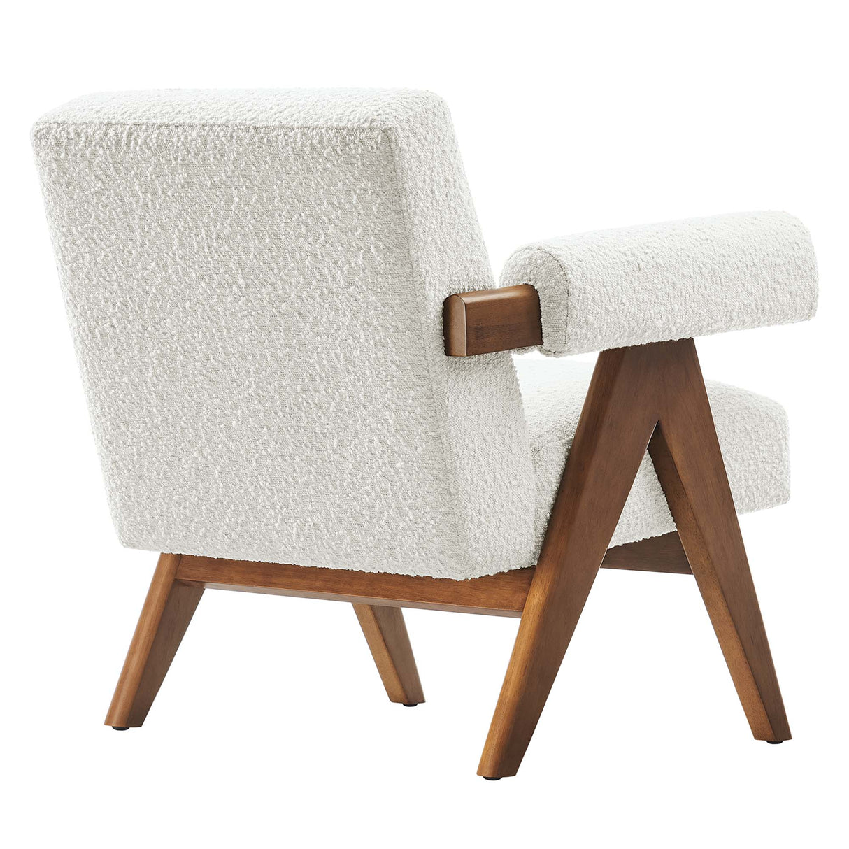Lyra Boucle Fabric Armchair by Modway