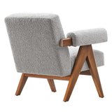 Lyra Boucle Fabric Armchair by Modway