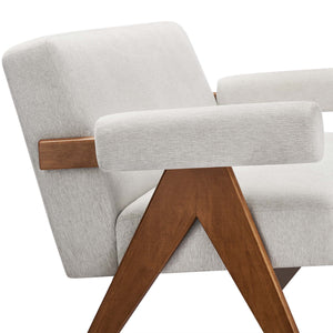 Lyra Fabric Loveseat by Modway