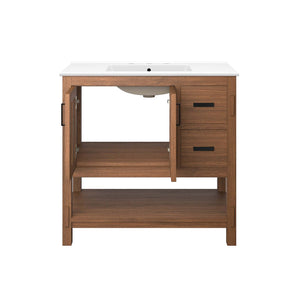 Ashlyn 36" Wood Bathroom Vanity by Modway
