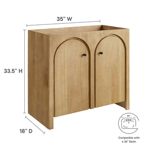 Appia 36" Bathroom Vanity Cabinet by Modway