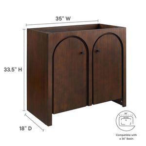 Appia 36" Bathroom Vanity Cabinet by Modway