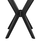 Crossroads 24-Inch Round Wood Side Table by Modway