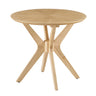 Crossroads 24-Inch Round Wood Side Table by Modway