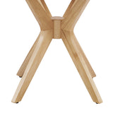 Crossroads 24-Inch Round Wood Side Table by Modway