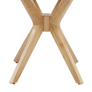 Crossroads 24-Inch Round Wood Side Table by Modway
