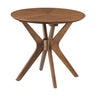 Crossroads 24-Inch Round Wood Side Table by Modway