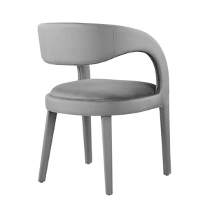 Pinnacle Performance Velvet Dining Chair Set of Two by Modway