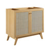 Soma 36" Bathroom Vanity Cabinet with Rattan Doors