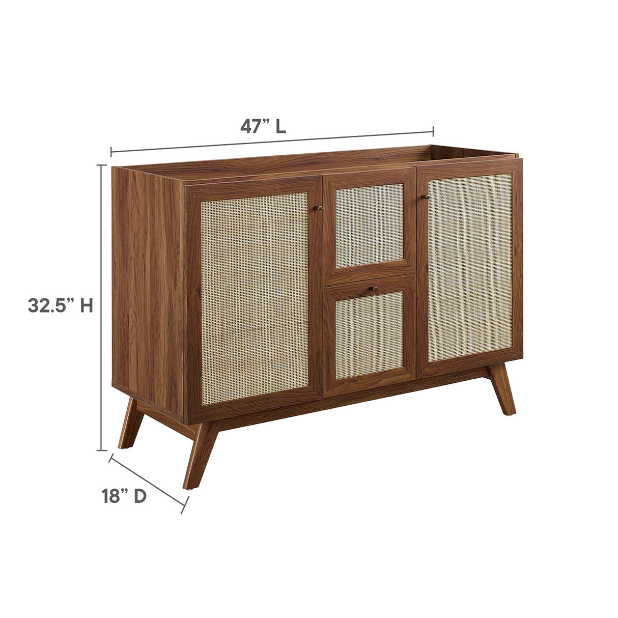 Soma 48" Bathroom Vanity Cabinet by Modway