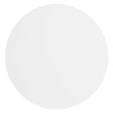 Aliza Round White Marble Side Table by Modway