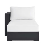 Tahoe Outdoor Patio Powder-Coated Aluminum Left-Facing Chaise Lounge