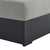 Tahoe Outdoor Patio Powder-Coated Aluminum Right-Facing Chaise Lounge