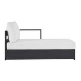 Tahoe Outdoor Patio Powder-Coated Aluminum Right-Facing Chaise Lounge