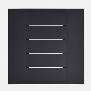 Tahoe Outdoor Patio Powder-Coated Aluminum End Table by Modway