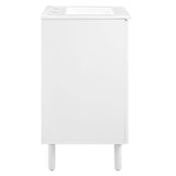 Calla 24" Perforated Metal Bathroom Vanity by Modway