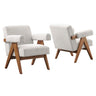 Lyra Fabric Armchair Set of 2 by Modway