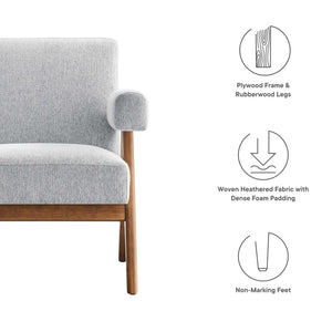 Lyra Fabric Armchair Set of 2 by Modway